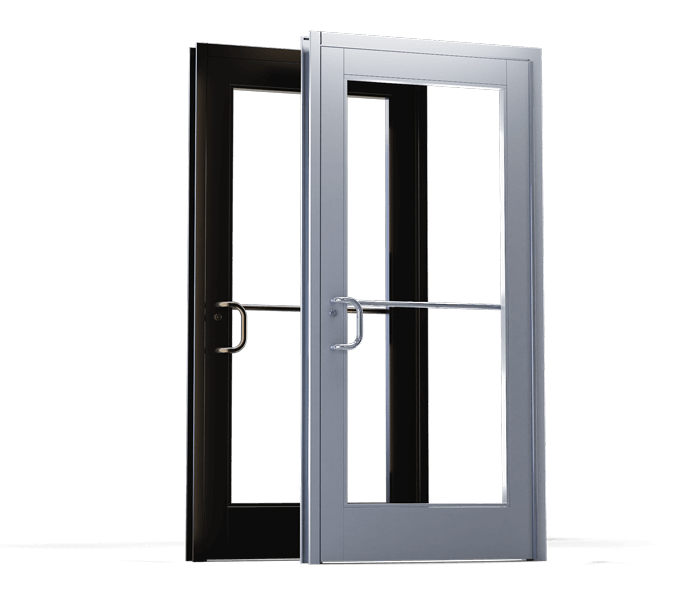 Glass storefront doors replacement in South Jersey